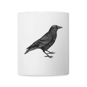 crow bird - Mug - white - Front