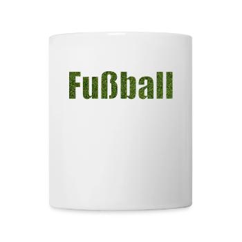 Fussball - Tasse - Weiß - Vorne