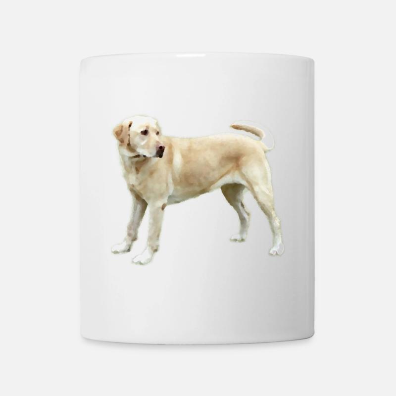 Labrador en marron clair - Mug blanc - blanc