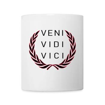 Veni Vidi Vici - Tasse - Weiß - Vorne