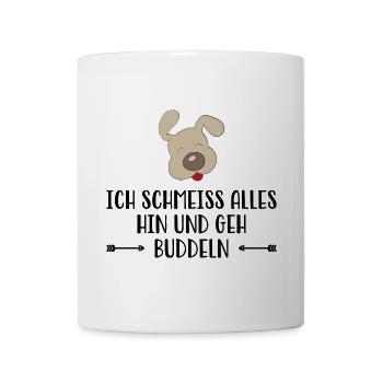 Hund - Tasse - Weiß - Vorne