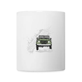 Defender Splash Front - Mug blanc - blanc - Devant
