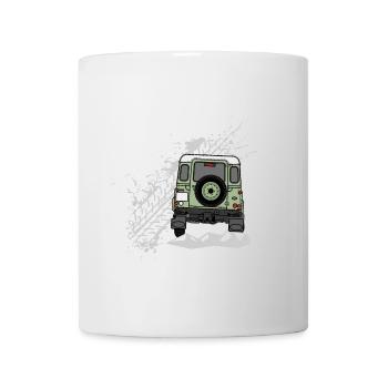 Defender Splash Rear - Mug - white - Front