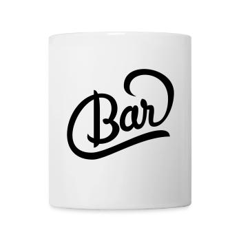 Great logo for a bar's drinks menu - Mug - white - Front