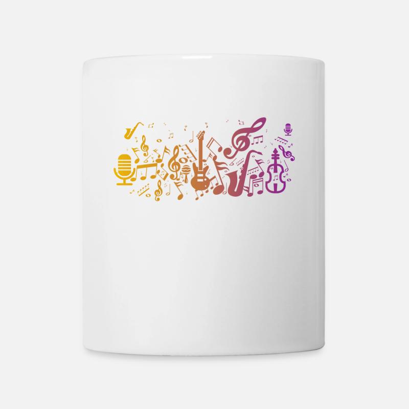 Music is Life - Mug - white