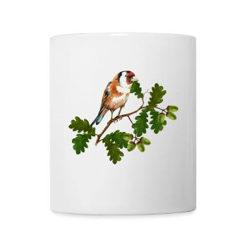 Vogel - Tasse - Weiß - Vorne