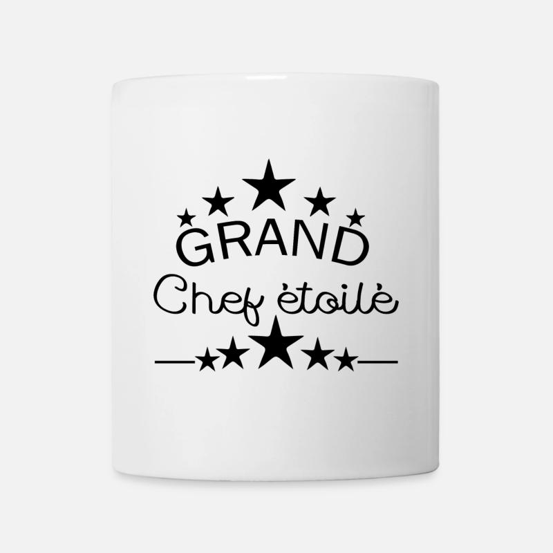 Grand chef étoilé - Mug blanc - blanc