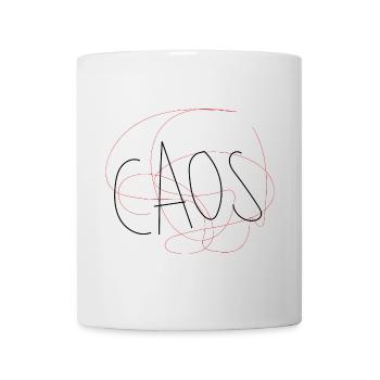 CHAOS - Mug blanc - blanc - Devant