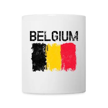 Bold Yellow Red Brush Streaks - Mug - white - Front