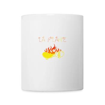 die Flamme - Tasse - Weiß - Vorne