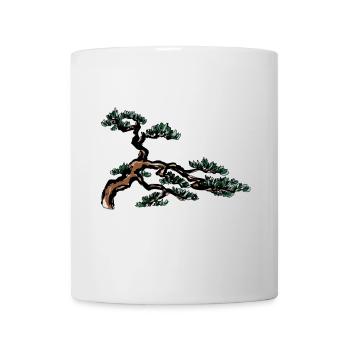 Un bonsai - Mug blanc - blanc - Devant
