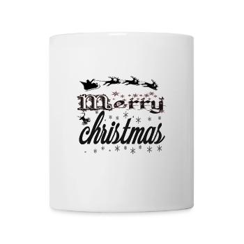 Fröhliche Weihnachten - Tasse - Weiß - Vorne