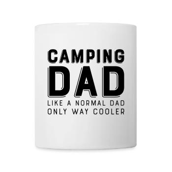 camping dad - Tasse - Weiß - Vorne