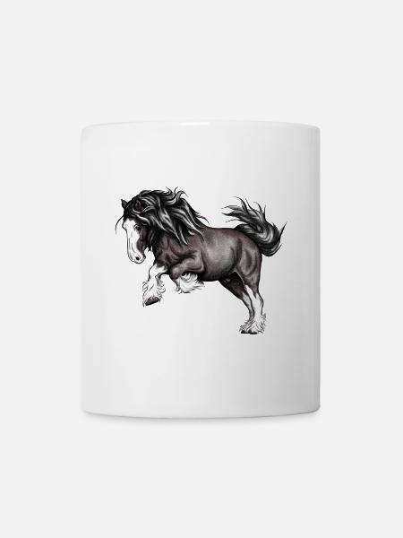 Puissance de cheval - Mug blanc - blanc