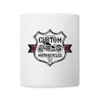 California Custom Motorräder 87 - Tasse - Weiß - Vorne