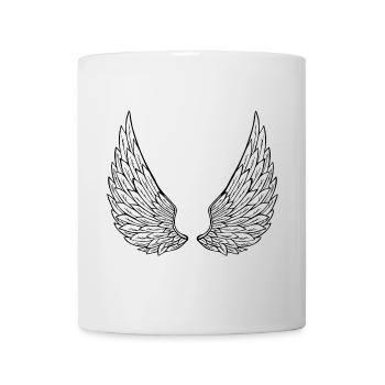 Angel wings - Mug - white - Front