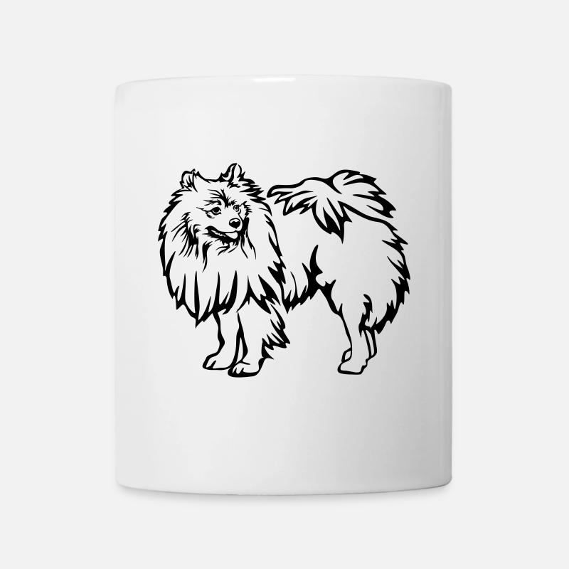 Spitz - Mug blanc - blanc