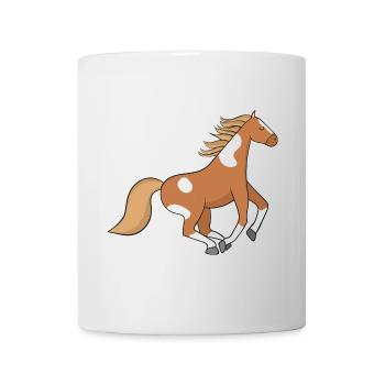 Cheval - Mug blanc - blanc - Devant