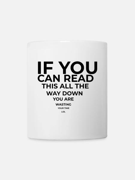 Funny shirt - Mug - white