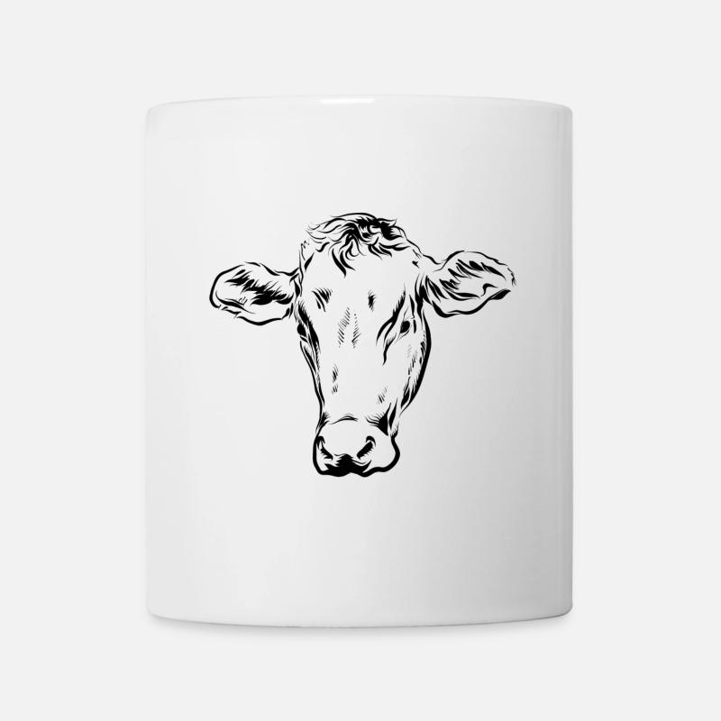 Kuh Kühe - Tasse - Weiß