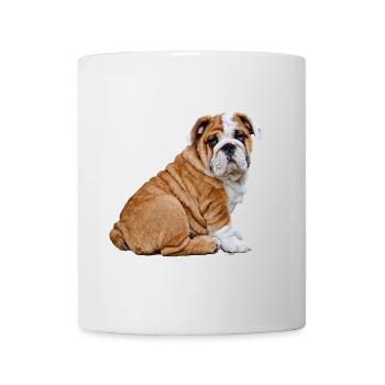 Bulldog - Tasse - Weiß - Vorne