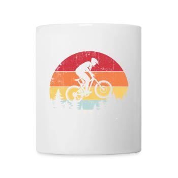 Sunset Ridge MTB-Sprung - Tasse - Weiß - Vorne