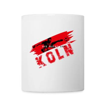 Fussball Köln Ruhrpott - Tasse - Weiß - Vorne