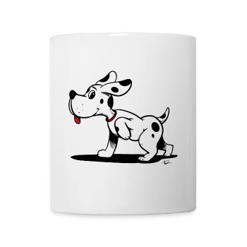 small sweet friendly dog 🐶 - Mug - white - Front