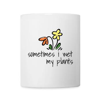 Garten - Tasse - Weiß - Vorne