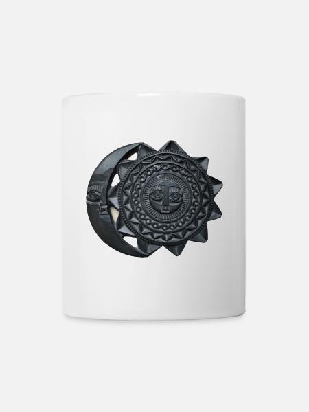 Soleil et lune des Inca - Mug blanc - blanc