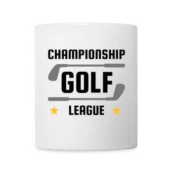 Championship golf league (Golfschläger, Sterne) - Tasse - Weiß - Vorne