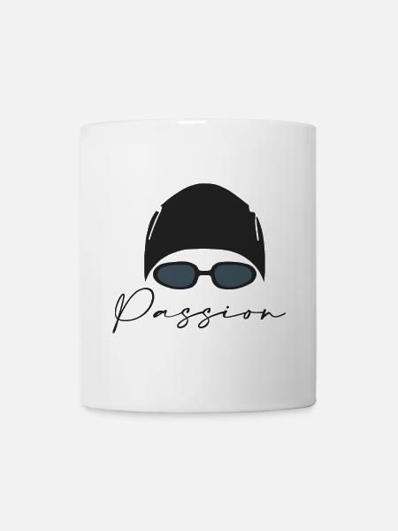 Swimming - Tasse - Weiß