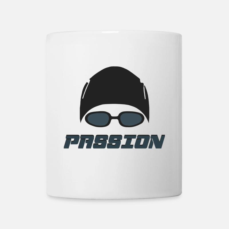Swimming - Tasse - Weiß