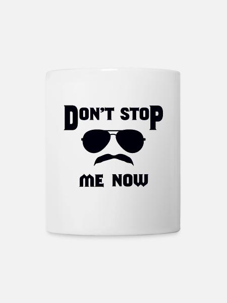 Don't stop me now, freddie hommage - Mug blanc - blanc
