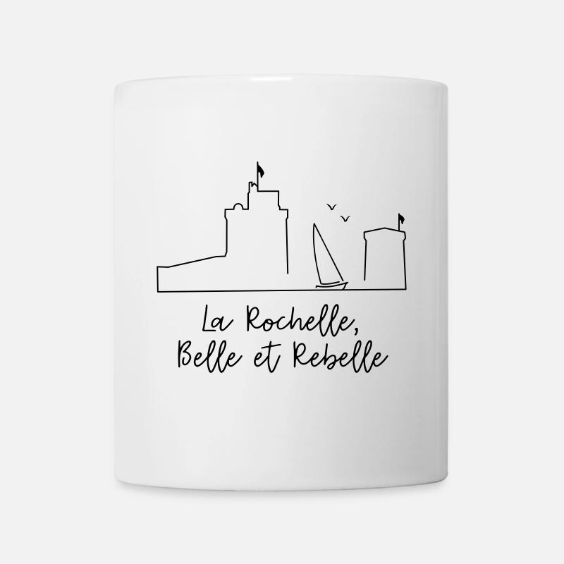 La Rochelle design by Nicolas Poitevin - Mug blanc - blanc