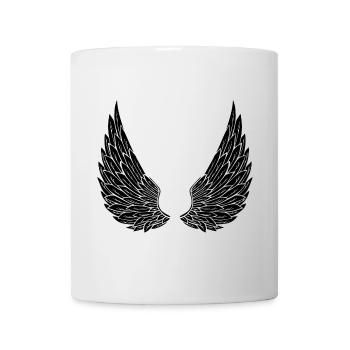 Engelsflügel - Tasse - Weiß - Vorne