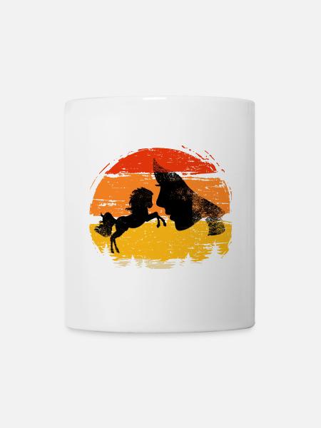 Riding for horse whisperers, riding for beginners - Mug - white