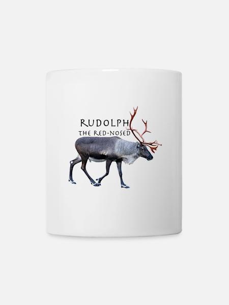 Rudolph - Tasse - Weiß