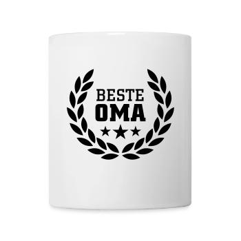 Beste Oma - Tasse - Weiß - Vorne
