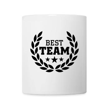 Best Team - Mug blanc - blanc - Devant