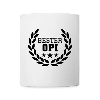 Bester Opi - Tasse - Weiß - Vorne