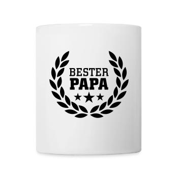 Bester Papa - Tasse - Weiß - Vorne