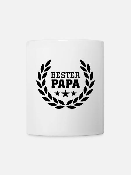 Bester Papa - Tasse - Weiß
