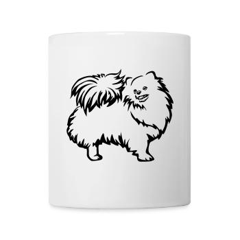 Dwarf spitz - Mug - white - Front