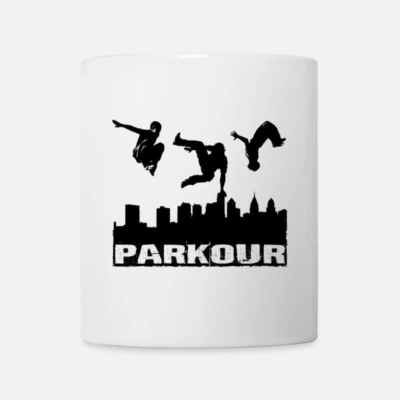 Parkour - Mug - white
