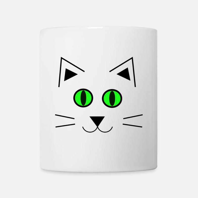 Katze Kätzchen cute - Tasse - Weiß
