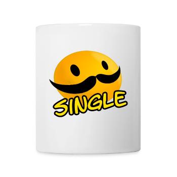 Single - Tasse - Weiß - Vorne