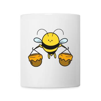 Abeilles Abeilles - Mug blanc - blanc - Devant