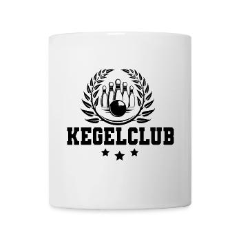 Kegelclub Kegeln - Tasse - Weiß - Vorne