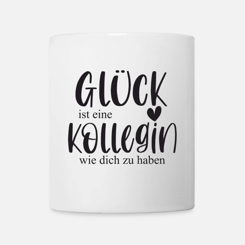 Kollegin Geschenk Arbeitskollegin Abschied - Tasse - Weiß